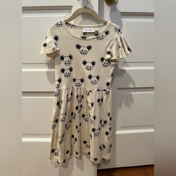 mini rodini panda dress Mini Rodini Panda woven dress: 92/98